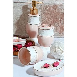 Set růžových koupelnových doplňků Baroque