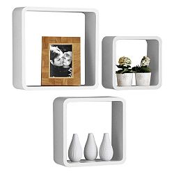 Set tří polic Premier Housewares Wall Cubes