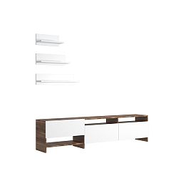 Set TV stolku a 3 polic Katherine