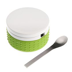 Set zelené dózy na cukr se lžičkou Versa Spoon