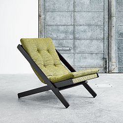 Skládací křeslo Karup Boogie Black/Avocado Green