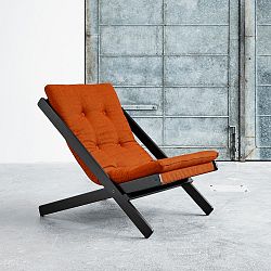 Skládací křeslo Karup Boogie Black/Orange