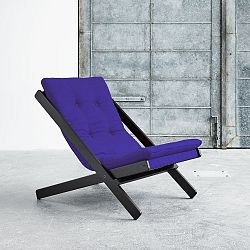 Skládací křeslo Karup Boogie Black/Violet