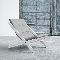 Skládací křeslo Karup Boogie White/Gris