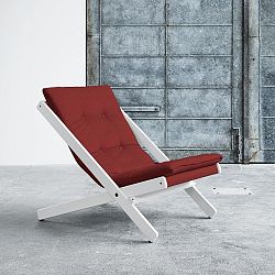 Skládací křeslo Karup Boogie White/Passion Red