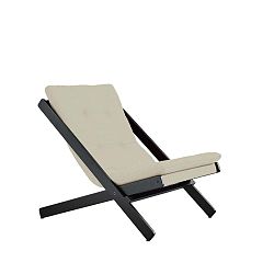 Skládací křeslo Karup Design Boogie Black/Beige