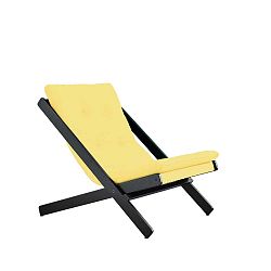 Skládací křeslo Karup Design Boogie Black/Yellow