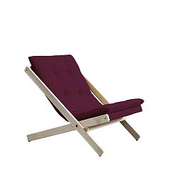 Skládací křeslo Karup Design Boogie Raw/Bordeaux
