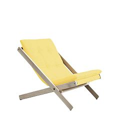 Skládací křeslo Karup Design Boogie Raw/Yellow