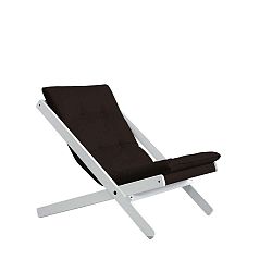 Skládací křeslo Karup Design Boogie White/Brown