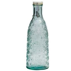 Skleněná láhev Ego Dekor Flora, 950 ml