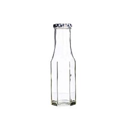 Skleněná lahev s víčkem Kilner Hexagonal, 250 ml
