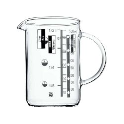 Skleněná odměrka WMF, 0,5 l