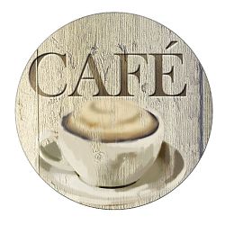 Skleněná podložka pod hrnec Wenko Café