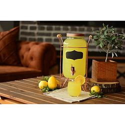 Skleněná stáčecí nádoba na limonádu Bambum, 3 l