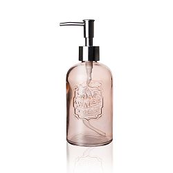 Skleněný dávkovač mýdla Orion, 450 ml