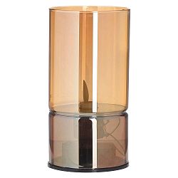 Skleněný LED svícen InArt Amber, ⌀ 8 cm