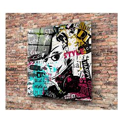 Skleněný obraz 3D Art Punkero, 50 x 50 cm