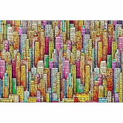 Skleněný obraz 70x50 cm City – Wallity