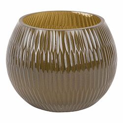 Skleněný svícen Chique Ribbed  – PT LIVING