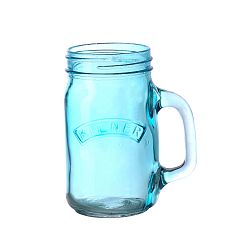 Sklenice s uchem Kilner 350 ml, modrá