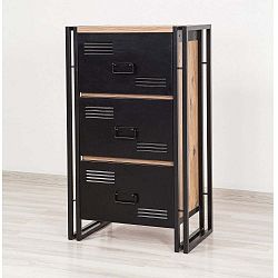 Skříňka se 3 zásuvkami Selma, výška 97 cm