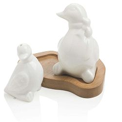 Slánka a pepřenka s podnosem Brandani Duck