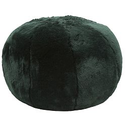 Smaragnově zelený puf Mauro Ferretti Plush