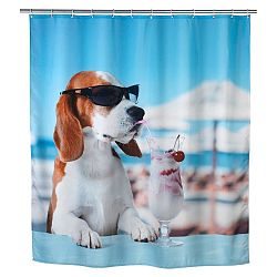 Sprchový závěs Wenko Cool Dog, 180 x 200 cm
