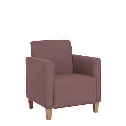 Starorůžové křeslo Max Winzer Milla Aubergine