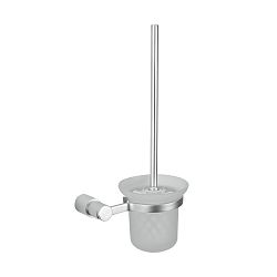 Štětka na záchod a držák Metaltex, délka 17 cm