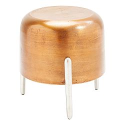 Stolička v měděné barvě Kare Design Lumpy