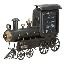 Stolní hodiny Mauro Ferretti Locomotiva