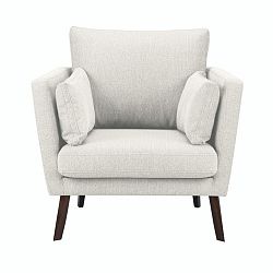 Světle béžové křeslo Mazzini Sofas Elena