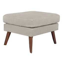 Světle béžový taburet Mazzini Sofas Elena