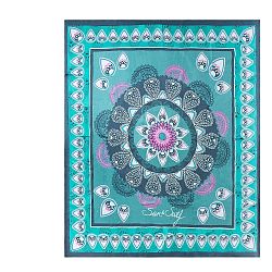 Světle modrá plážová deka Sun & Surf Mandala Dino