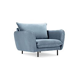 Světlé modré křeslo Cosmopolitan Design Vienna