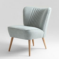 Světle modré křeslo Custom Form Harry