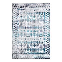 Světle modrý koberec Floorita Kilim, 120 x 180 cm