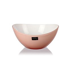 Světle růžová salátová mísa Vialli Design, 16 cm