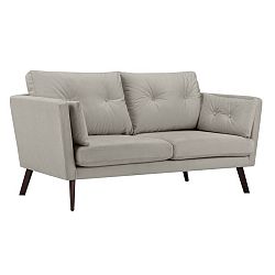 Světle šedá 3místná pohovka Mazzini Sofas Cotton