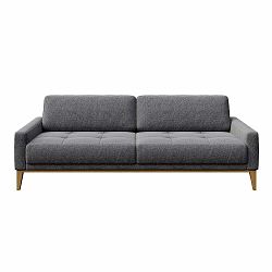 Světle šedá pohovka MESONICA Musso Tufted, 210 cm