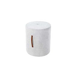 Světle šedá taburetka Kooko Home Motion, ø 40 cm
