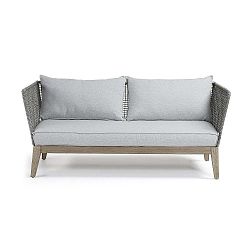 Světle šedá třímístná pohovka La Forma Relax