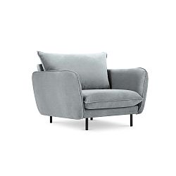 Světle šedé křeslo Cosmopolitan Design Vienna