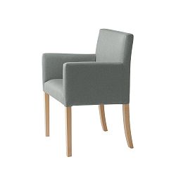 Světle šedé křeslo Custom Form Wilton 
