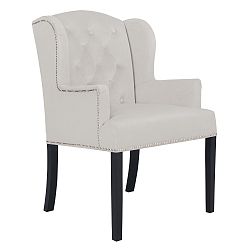 Světle šedé křeslo Mazzini Sofas Apollo