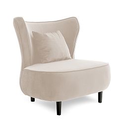 Světle šedé křeslo Vivonita Douglas Love Seat