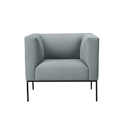 Světle šedé křeslo Windsor & Co Sofas Neptune
