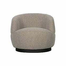 Světle šedé křeslo Wolly – BePureHome